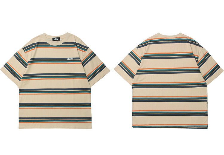 SENSELESS Skater Stripe T-Shirt-streetwear-techwear