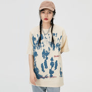 Shadow Graphic Print T-Shirt-streetwear-techwear