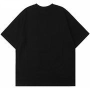 Shadow Graphic Print T-Shirt-streetwear-techwear