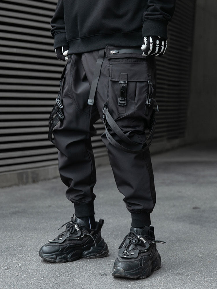 Tactical Utility Cargo Pants-streetwear-techwear