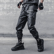 Technical Coated Cargo Pants-streetwear-techwear