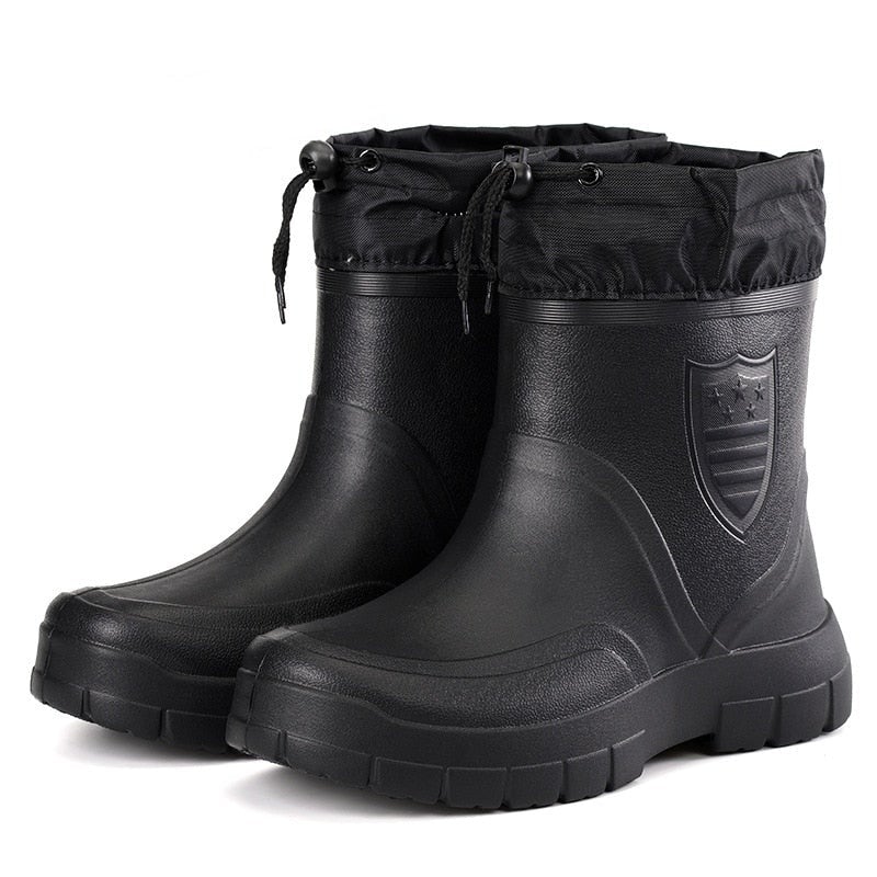Thermal EVA Low Top Rain Boots-streetwear-techwear