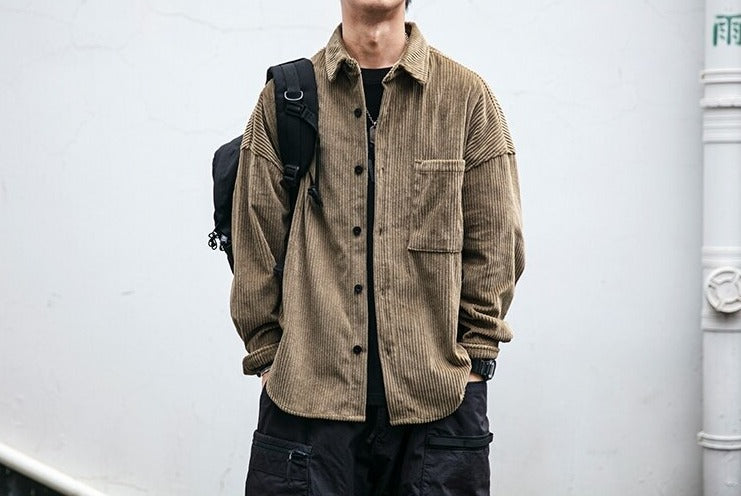 Vintage Fit Corduroy Shirt - Before the High Street