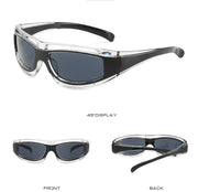 Wrap Around Y2K Sunglasses-streetwear-techwear