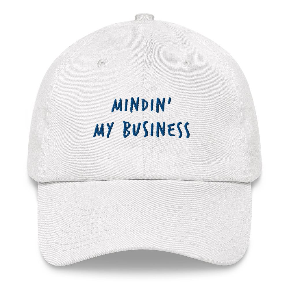 AFFICIAL 'Mindin my Business' Slogan Cap-streetwear-techwear