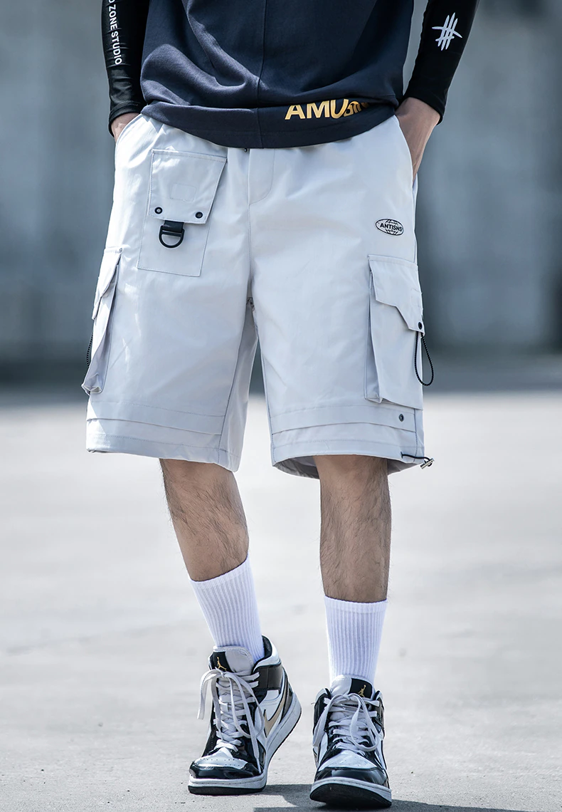 ANTI-SNS Utility Cargo Shorts-streetwear-techwear