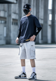 ANTI-SNS Utility Cargo Shorts-streetwear-techwear