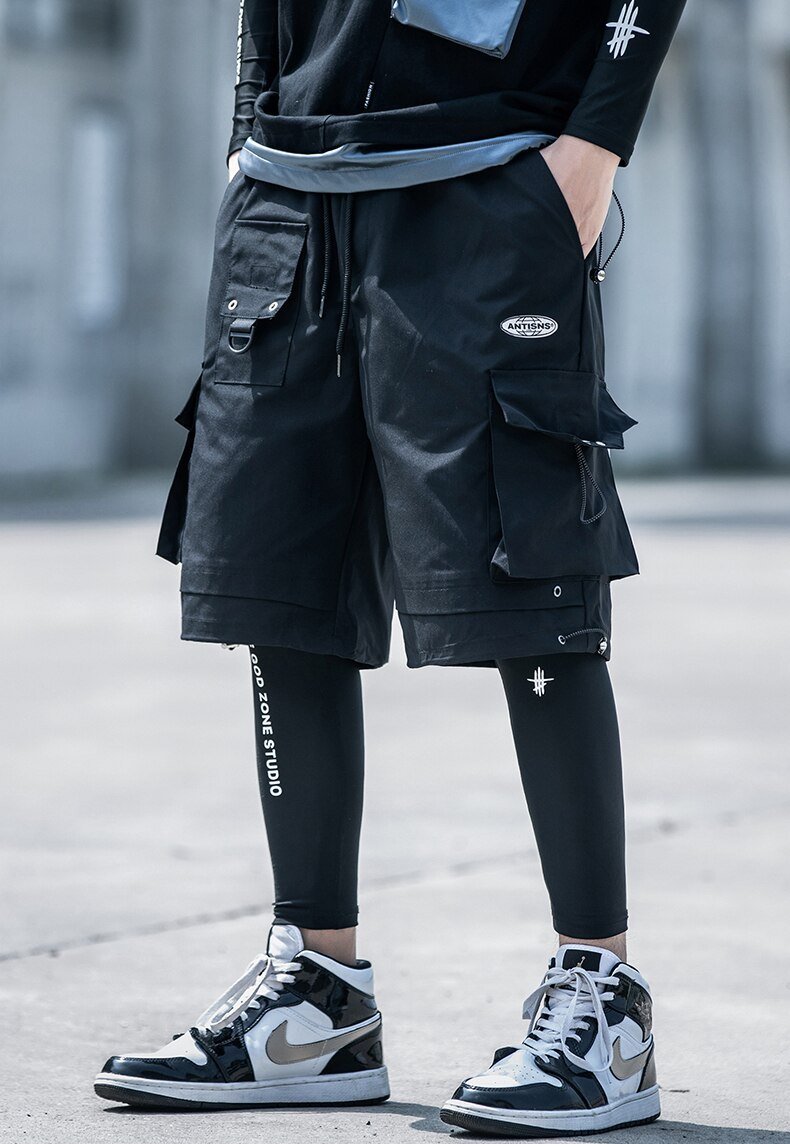 ANTI-SNS Utility Cargo Shorts