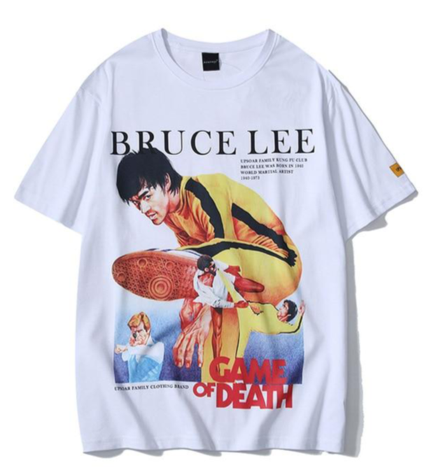 Bruce Lee Graphic T-Shirt-streetwear-techwear-street-style-mens-womens-fashion