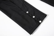 Casual Snap Button Cargo Pants-streetwear-techwear