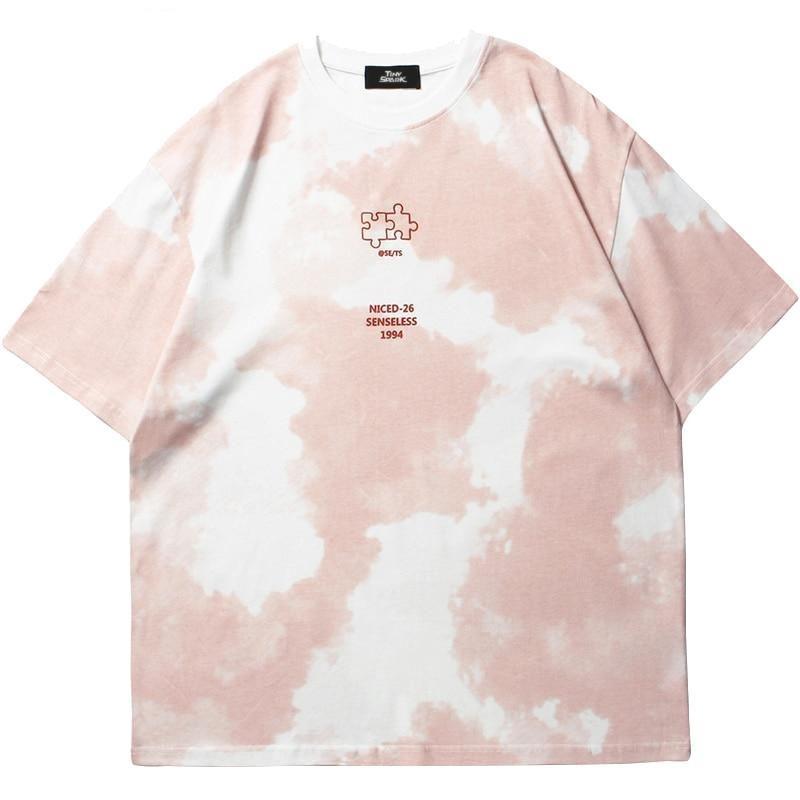Cloud Print Senseless T-Shirt-streetwear-techwear-street-style-mens-womens-fashion