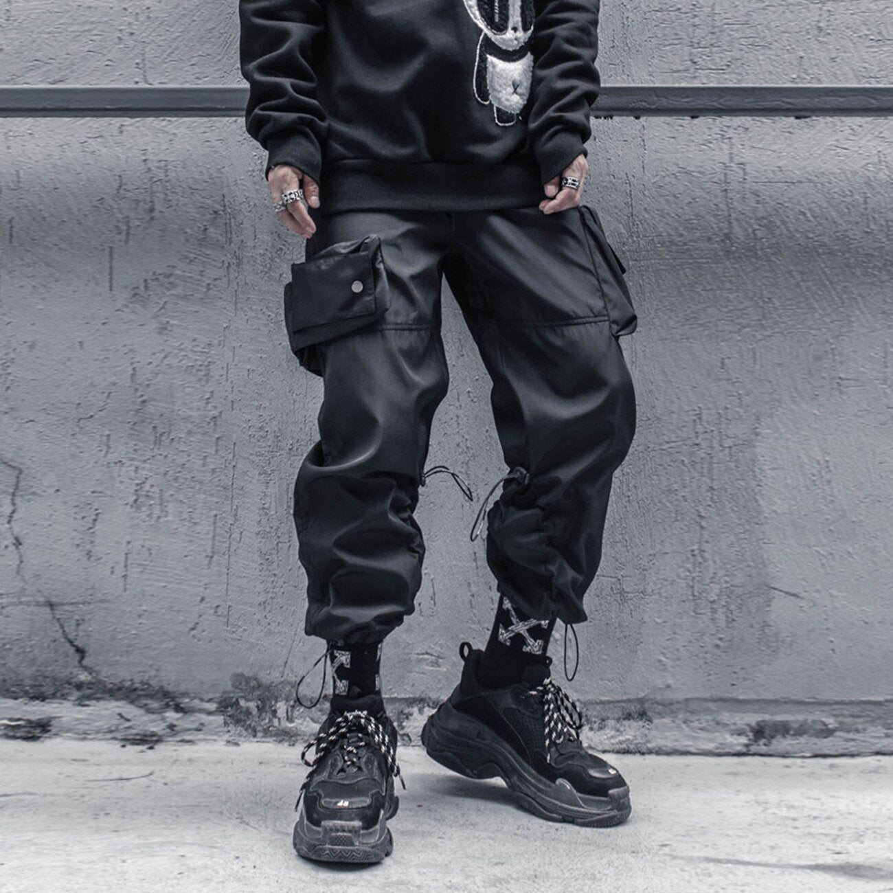 Deluxe Tactical Parachute Pants-streetwear-techwear