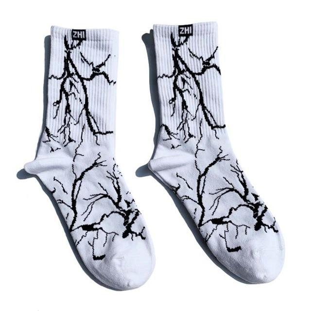 Lightning Bolt Socks-streetwear-techwear-street-style-mens-womens-fashion