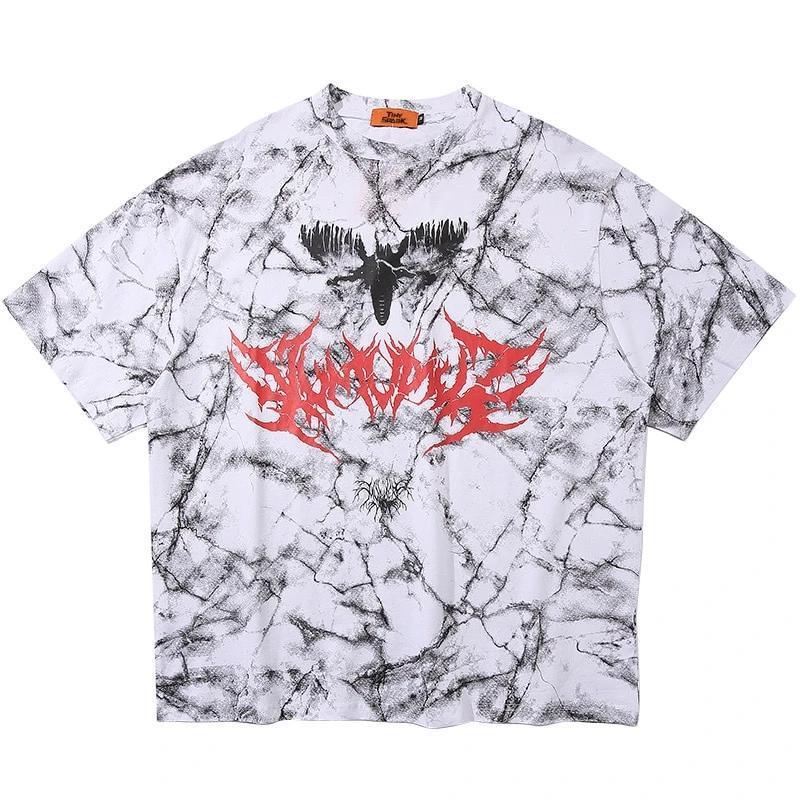 Marbled Death Metal T-Shirt-streetwear-techwear-street-style-mens-womens-fashion