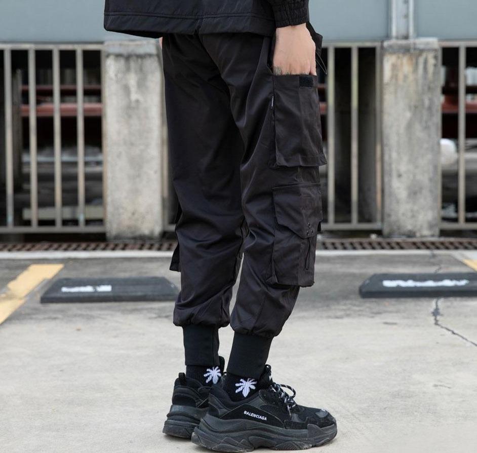 Worldwide Techwear Cargo Joggers-streetwear-techwear